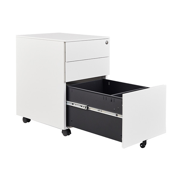 Euroseats verrijdbaar ladeblok wit (met 1 universele lade) LAD.003.WH 205890 - 2