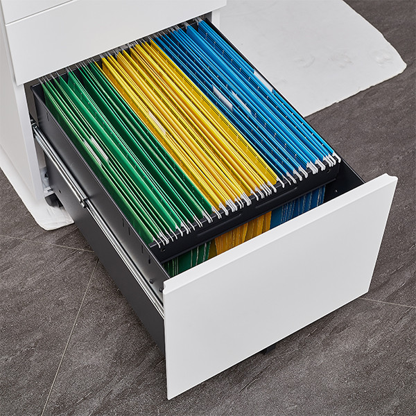 Euroseats verrijdbaar ladeblok wit (met 1 universele lade) LAD.003.WH 205890 - 4