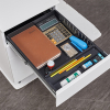 Euroseats verrijdbaar ladeblok wit (met 1 universele lade) LAD.003.WH 205890 - 5