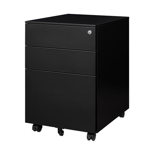 Euroseats verrijdbaar ladeblok zwart (met 1 universele lade) LAD.003.BL 205888 - 1
