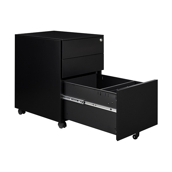 Euroseats verrijdbaar ladeblok zwart (met 1 universele lade) LAD.003.BL 205888 - 2