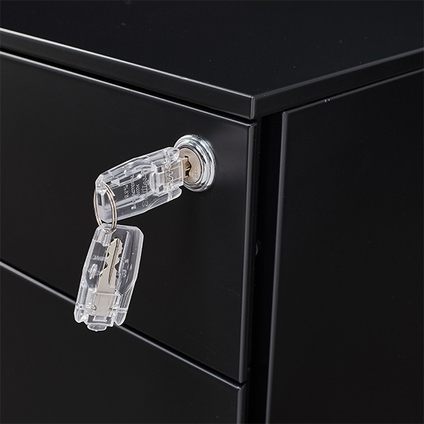 Euroseats verrijdbaar ladeblok zwart (met 1 universele lade) LAD.003.BL 205888 - 5