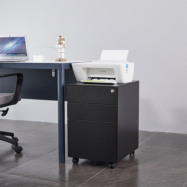 Euroseats verrijdbaar ladeblok zwart (met 1 universele lade) LAD.003.BL 205888 - 6