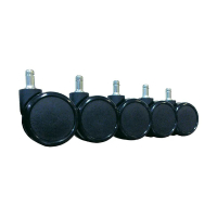 Euroseats zachte wielenset (5 stuks)