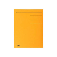 Exacompta 3-kleps dossiermap folio oranje (50 stuks) 297962