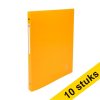 Aanbieding: 10x Exacompta ringmap met 4 O-ringen geel (15 mm) 404470 - 1