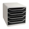 Exacompta Big Box Classic ladeblok zwart (4 laden) 404689 - 1