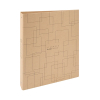 Exacompta Eterneco ringmap met 4 O-ringen bruin (40 mm) 404090 - 1