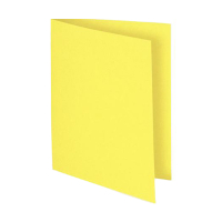 Exacompta Flash inlegmap karton A4 geel (100 stuks) 150005E 404459