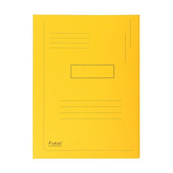 Exacompta Forever dossiermap A4 geel (50 stuks) 445009E 404454 - 1