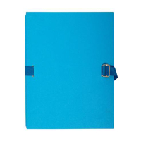 Exacompta documentenmap met uitrekbare rug A4 blauw (10 stuks) 722E 404460