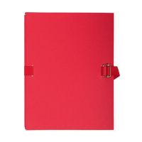 Exacompta documentenmap met uitrekbare rug A4 rood (10 stuks) 725E 404463
