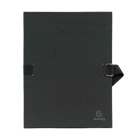 Exacompta documentenmap met uitrekbare rug A4 zwart (10 stuks) 721E 404464