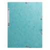 Exacompta elastomap glanskarton ijzig blauw A4 55273E 404160 - 1