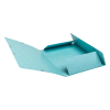 Exacompta elastomap glanskarton ijzig blauw A4 55273E 404160 - 3