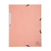 Exacompta elastomap glanskarton koraal A4 55527E 404031