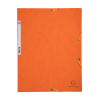 Exacompta elastomap glanskarton oranje A4