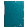 Exacompta elastomap glanskarton pacific blauw A4 55272E 404159 - 1