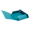 Exacompta elastomap glanskarton pacific blauw A4 55272E 404159 - 3