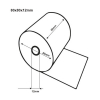 Exacompta kassarol 80x80x12 thermo wit (5 stuks) 44839E 407291 - 2