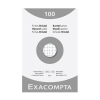 Exacompta steekkaart geruit 100 x 150 mm (100 stuks) 404619 - 1