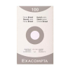 Exacompta steekkaart geruit 125 x 200 mm (100 stuks) 404620 - 1