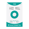 Exacompta steekkaart met perforatie geruit 100 x 150 mm (100 stuks) 404615 - 1