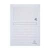Exacompta venstermap wit A4 (100 stuks)