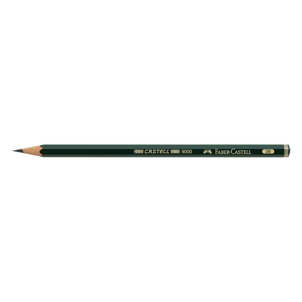 Faber-Castell 9000 potlood (2B) FC-119002 220203 - 1