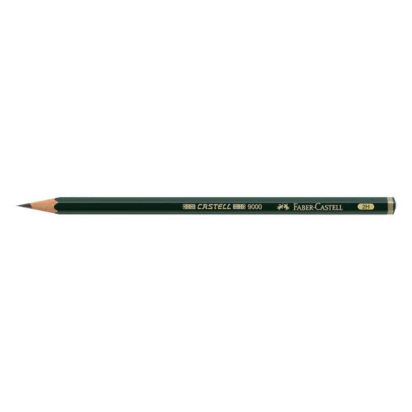 Faber-Castell 9000 potlood (2H) FC-119012 220207 - 1