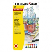 Faber-Castell Eberhard Faber aquarel kleurpotloden (12 stuks) EF-516013 220125