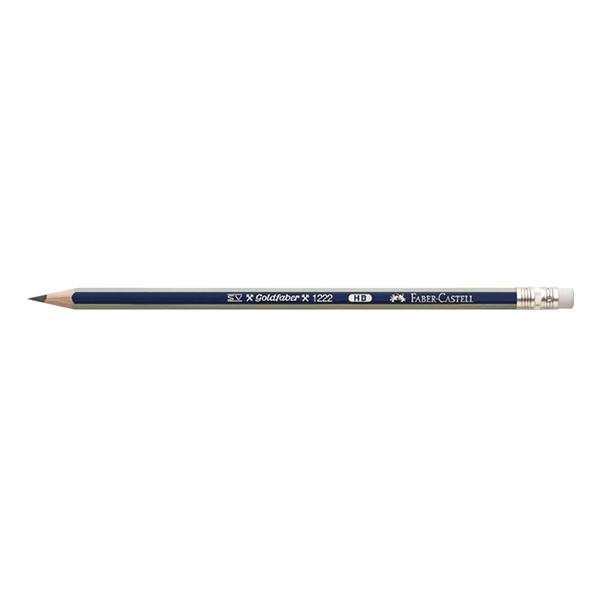 Faber-Castell Goldfaber 1222 potlood met gom (HB) FC-116800 220055 - 1