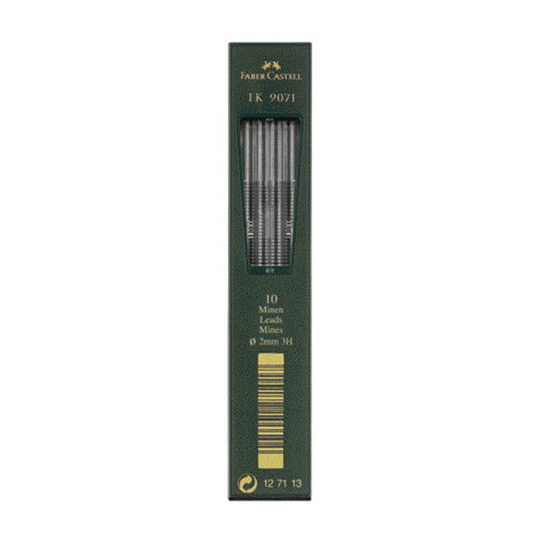 Faber-Castell vulpotlood vulling 2,0 mm 3H (10 vullingen) FC-127113 220117 - 1