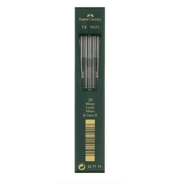 Faber-Castell vulpotlood vulling 2,0 mm H (10 vullingen) FC-127111 220115 - 1