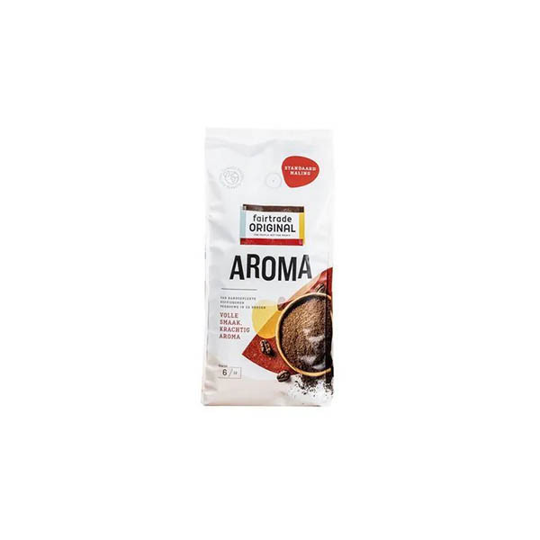 Fairtrade original Aroma standard gemalen koffie 4 kg 298141 - 1