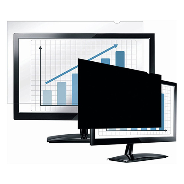 Fellowes 27 inch 16:9 PrivaScreen met black-out privacy filter 4815001 213241 - 1