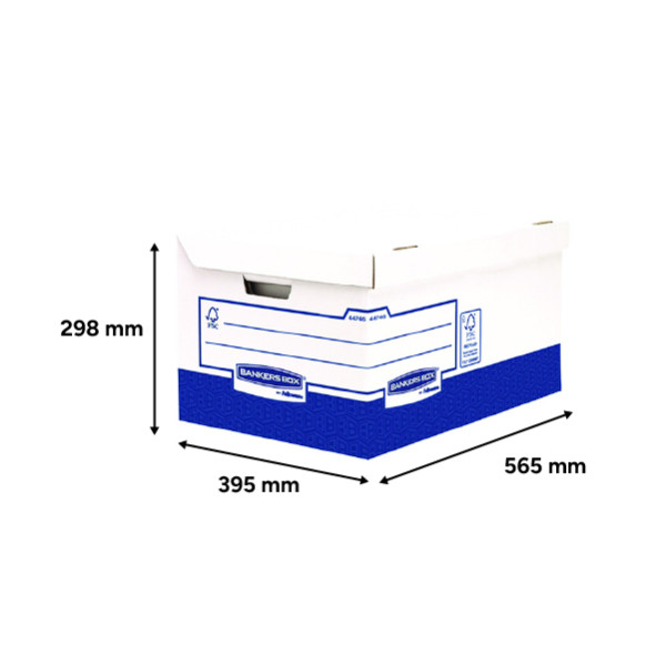 Fellowes Bankers Box opberg- en transportdoos A4/A3 800 x 1330 x 100 mm 214156 - 2