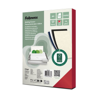 Fellowes Chromolux bindomslag 250 grams rood A4 (100 stuks) 213223