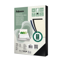Fellowes Chromolux bindomslag 250 grams zwart A4 (100 stuks) 213225