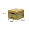 Fellowes Earth archief en transportdoos 410 x 326 x 257 mm (10 stuks) 213235 - 4