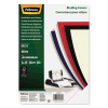 Fellowes Leatherlook bindomslag 250 grams wit A4 (25 stuks) 213206 - 1