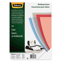 Fellowes PVC bindomslag 200 micron transparant A3 (100 stuks) 53764 213215