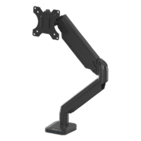 Fellowes Platinum Series monitorarm voor 1 monitor zwart (met klem of schroef) 8043301 214007