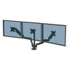 Fellowes Platinum Series monitorarm voor 3 monitoren zwart (met klem of schroef) 8042601 214011 - 2
