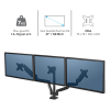 Fellowes Platinum Series monitorarm voor 3 monitoren zwart (met klem of schroef) 8042601 214011 - 4