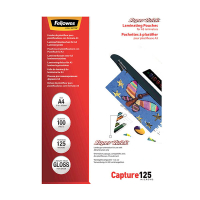 Fellowes SuperQuick lamineerhoes A4 glanzend 2x125 micron (100 stuks) 207217