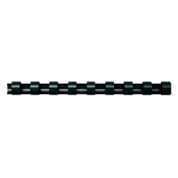 Fellowes bindrug 12 mm zwart (100 stuks) 5346507 213177