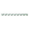 Fellowes bindrug 19 mm wit (100 stuks) 213186 - 1