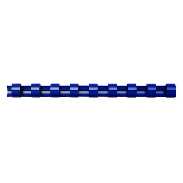 Fellowes bindrug 8 mm blauw (100 stuks) 5345506 213167 - 1
