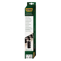 Fellowes bindrug 8 mm zwart (25 stuks) 5330702 213149